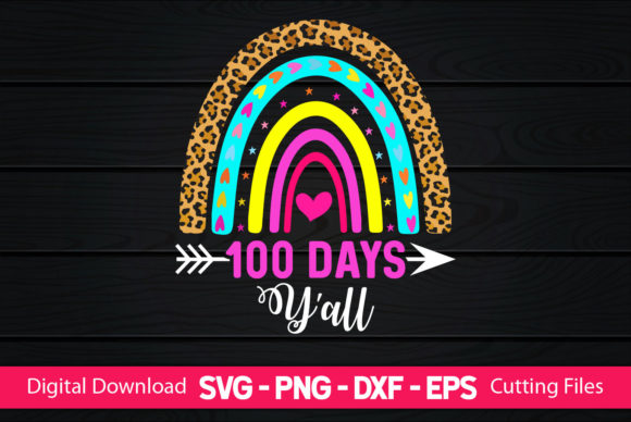 100 Days Y All - Back to School: A Versatile Digital Design for Creative Projects