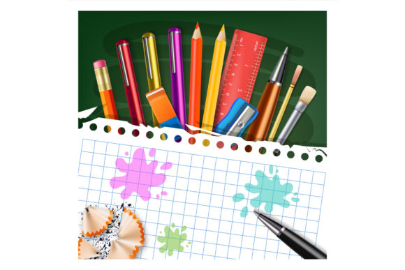 Back to School Advertise Bright Poster: A Creative Tool for Students and Educators