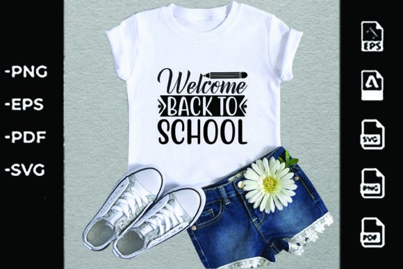 Back to School SVG Design: Welcome Back to Creative Possibilities