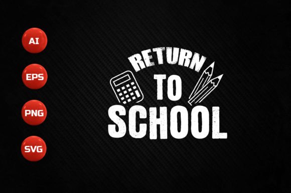 Back to School T-shirt Design 188