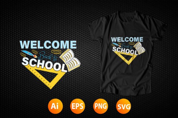 Back to School T-shirt Design 36