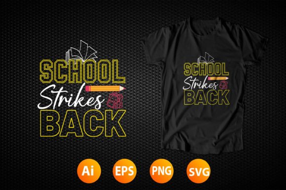 Back to School T-shirt Design 44
