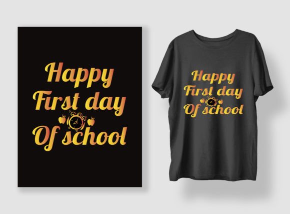 Back to School T Shirt Design 8: A Versatile and Creative Solution for the New School Year