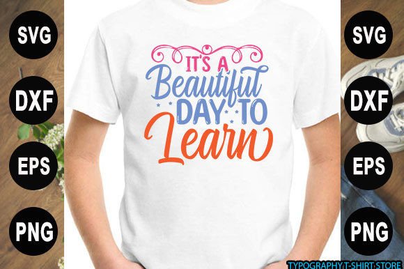 Back to School T-shirt Design: It's a Be and Back to School